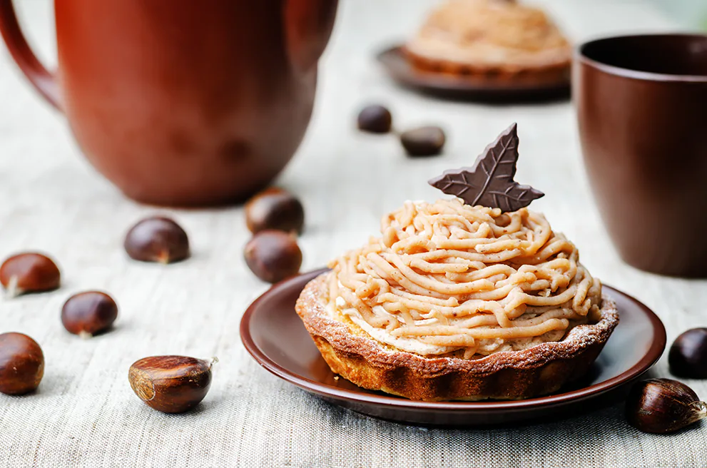 Mont Blanc Cake