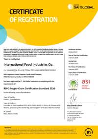 RSPO Supply chain Certification